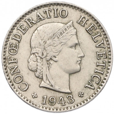 5 раппенов 1943 года Швейцария