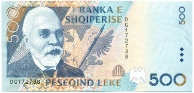 500 лек 1996 года Албания