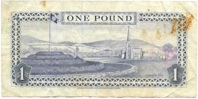 1 фунт 1979 года Остров Мэн