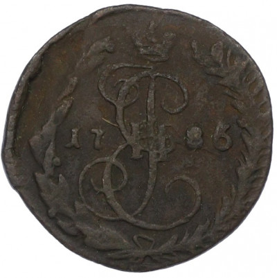 Денга 1786 года КМ