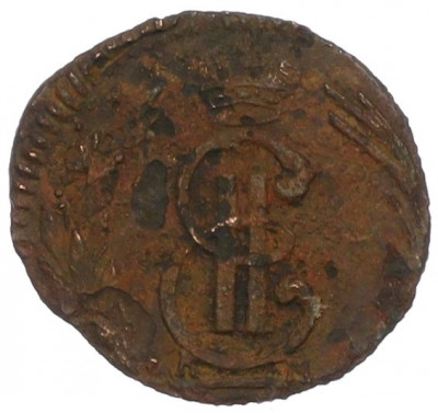 Полушка 1770 года КМ «Сибирская монета»