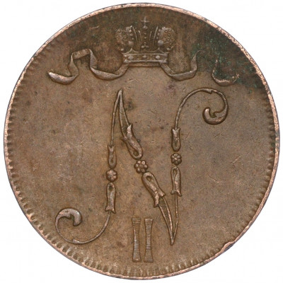 5 пенни 1901 года Русская Финляндия