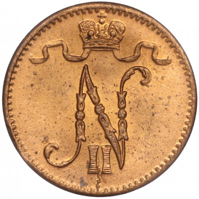 1 пенни 1916 года Русская Финляндия