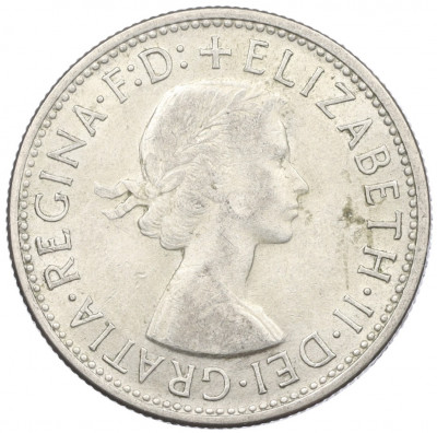 1 флорин 1954 года Австралия «Королевский визит в Австралию»