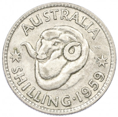 1 шиллинг 1959 года Австралия