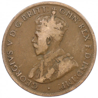 1/2 пенни 1922 года Австралия