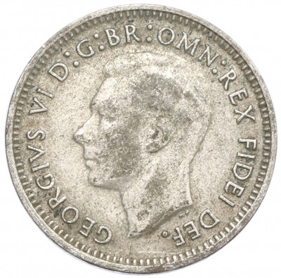 3 пенса 1949 года Австралия