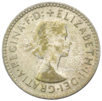 3 пенса 1955 года Австралия