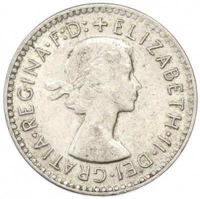 3 пенса 1956 года Австралия