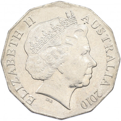 50 центов 2010 года Австралия «День Австралии 2010»