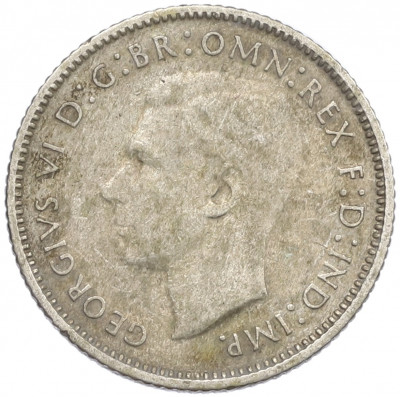 6 пенсов 1946 года Австралия