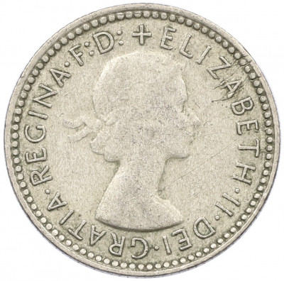 6 пенсов 1958 года Австралия