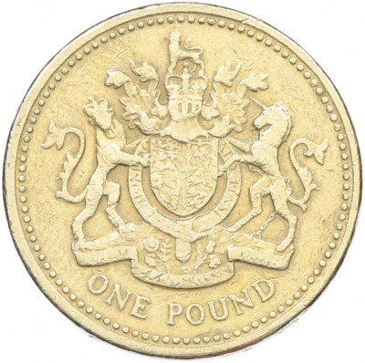 1 фунт 1983 года Великобритания