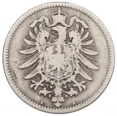 1 марка 1876 года A Германия