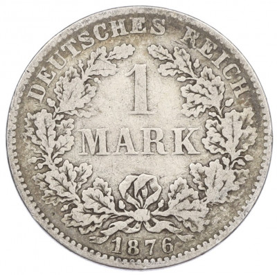 1 марка 1876 года H Германия