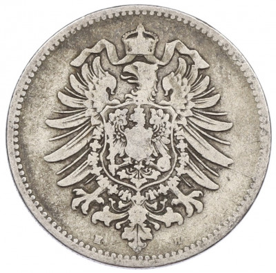 1 марка 1876 года H Германия