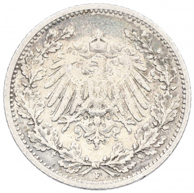 1/2 марки 1905 года F Германия