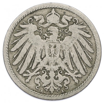 10 пфеннигов 1890 года A Германия