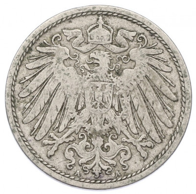 10 пфеннигов 1900 года A Германия