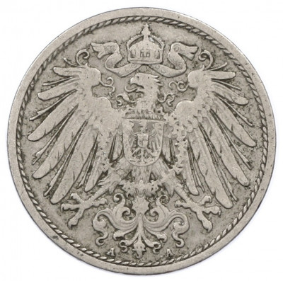 10 пфеннигов 1900 года A Германия