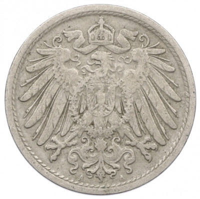10 пфеннигов 1907 года A Германия