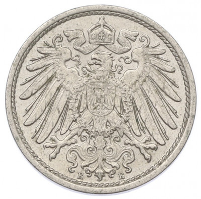 10 пфеннигов 1914 года E Германия