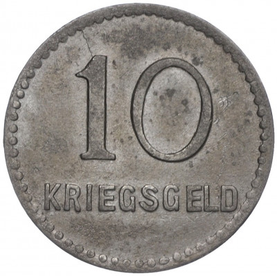 10 пфеннигов 1917 года Германия — город Кайзерслаутерн (Нотгельд)