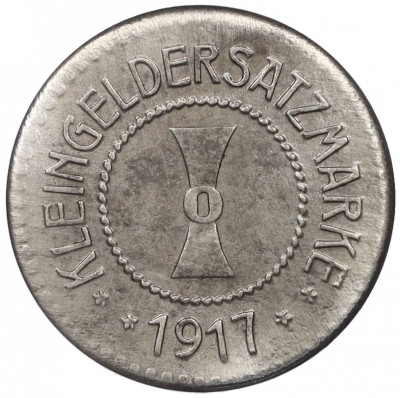 10 пфеннигов 1917 года Германия — город Мюльхаузен (Нотгельд)