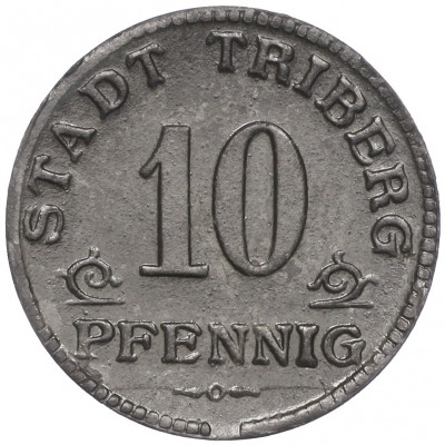 10 пфеннигов 1917 года Германия — город Триберг (Нотгельд)