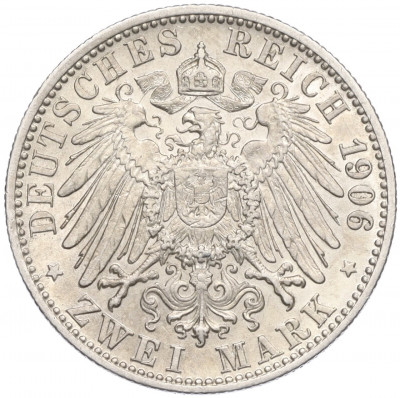2 марки 1906 года Германия (Вюртемберг)