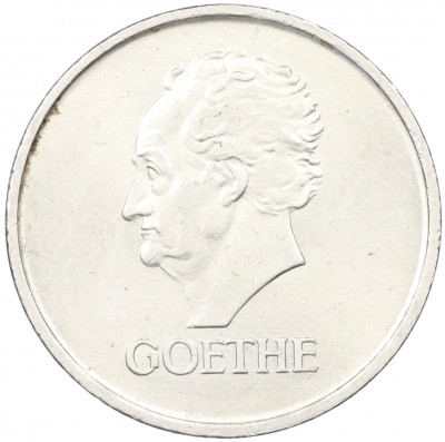3 рейхсмарки 1932 года A Германия «100 лет со дня смерти Гете»