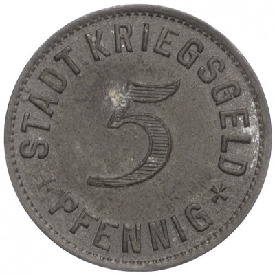 5 пфеннигов 1917 года Германия — город Кирххайм (Нотгельд)