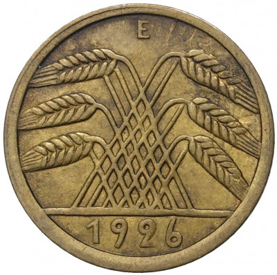 5 рейхспфеннигов 1926 года Е Германия
