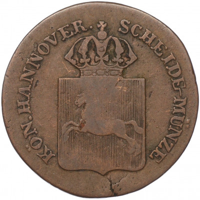 1 пфенниг 1835 года Ганновер
