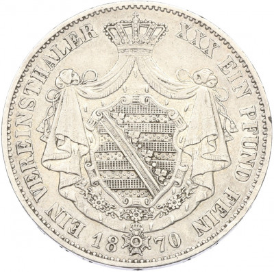1 союзный талер 1870 года B Саксен-Кобург-Гота