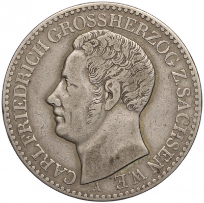 1 талер 1841 года Саксен-Веймар-Эйзенах