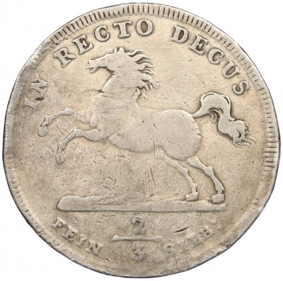 2/3 талера 1709 года Брауншвейг-Вольфенбюттель