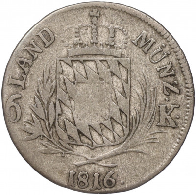 6 крейцеров 1816 года Бавария