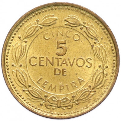 5 сентаво 1999 года Гондурас