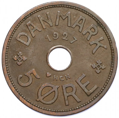 5 эре 1927 года Дания