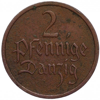 2 пфеннига 1937 года Данциг