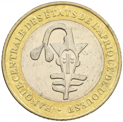 500 франков 2005 года Западно-Африканский валютный союз (Медальное соотношение сторон)