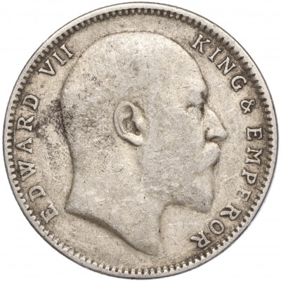 1 рупия 1907 года Британская Индия