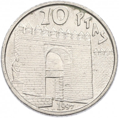10 песет 1997 года Испания «Сенека»
