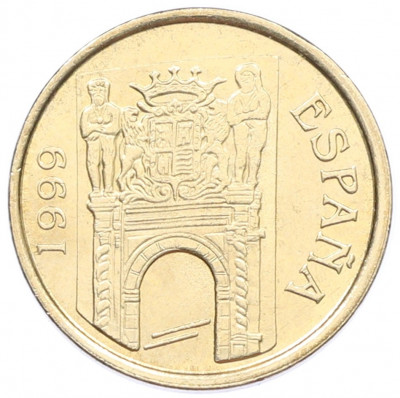 5 песет 1999 года Испания «Мурсия»