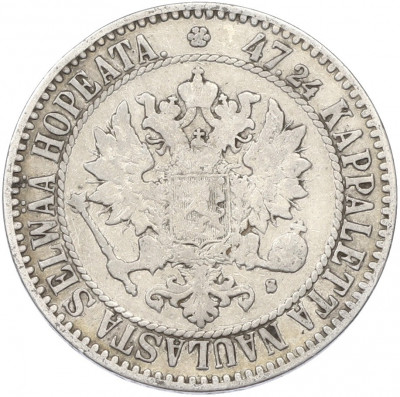 2 марки 1865 года Русская Финляндия