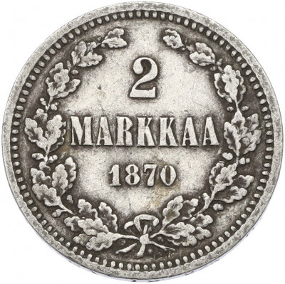 2 марки 1870 года Русская Финляндия
