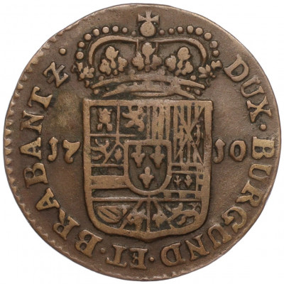 1 лиард 1710 года Испанские Нидерланды