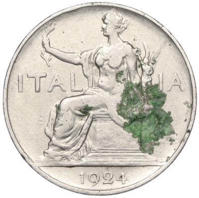 1 лира 1924 года Италия