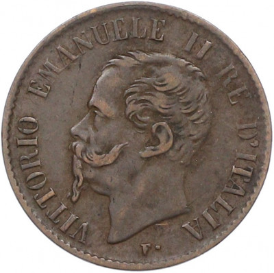 1 чентезимо 1867 года M Италия